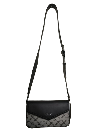 Crossbody Nine West Gris & Negro